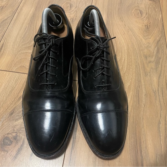 Johnston & Murphy Black Oxford Shoes main image 4